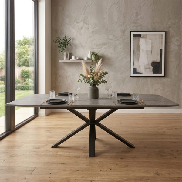 Mason Stone - Extending Dining Table