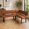 retro stitch corner bench RHF