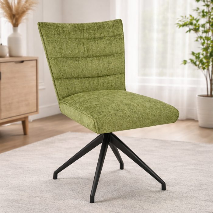 loxley fabric swivel - green on background loxley fabric swivel - green on background
