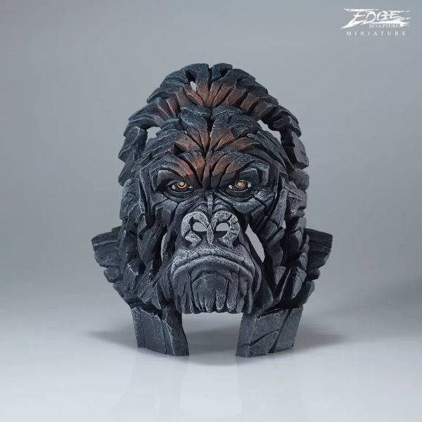 Gorilla Bust Miniature - Edge Sculpture - EDMIN03