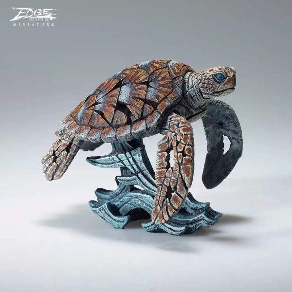 Sea Turtle Miniature - Edge Sculpture - EDMIN06