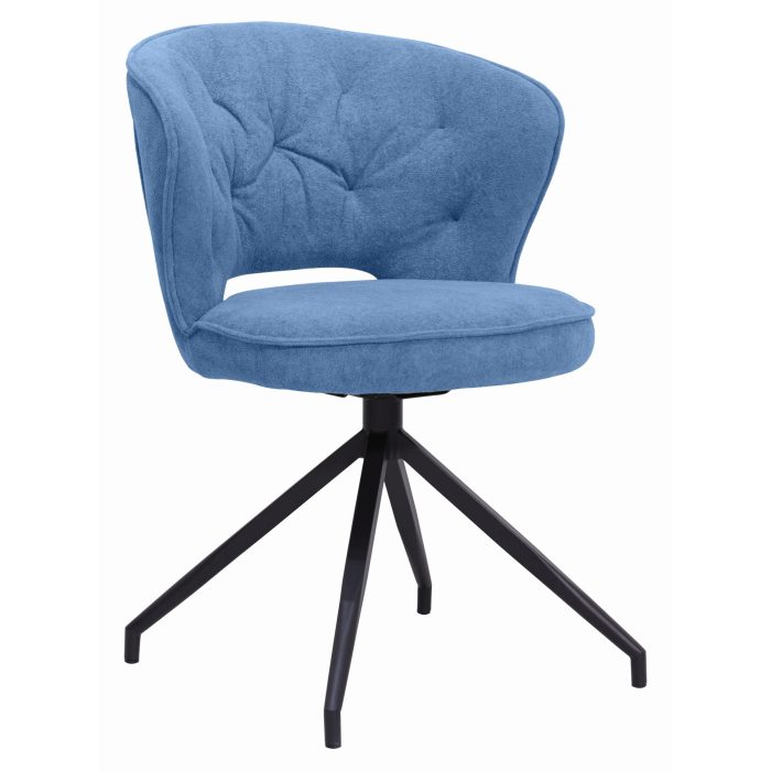 Winsor Open Swivel Chair Blue