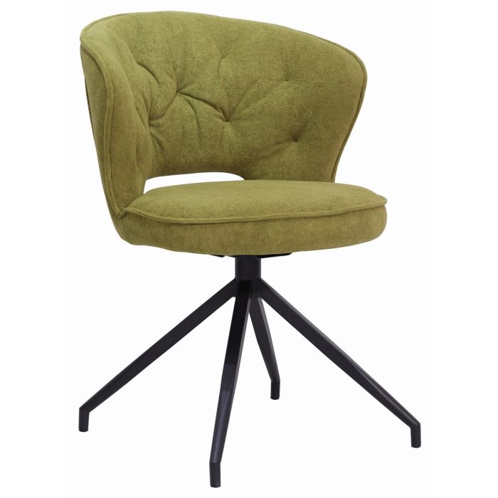 Winsor Open Swivel Chair Green