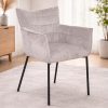 loxley fabric armchair - natural on background