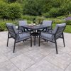 lincoln square dining table set on background
