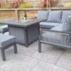 Corner Firepit Side View