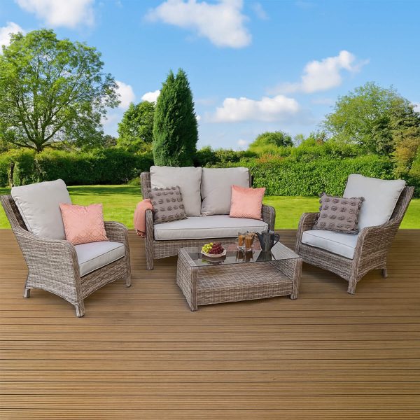 Chatsworth - 4 Seater Set with Coffee Table