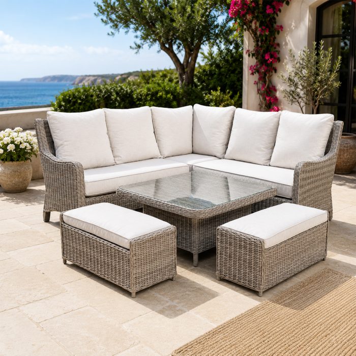 chatsworth small corner sofa set