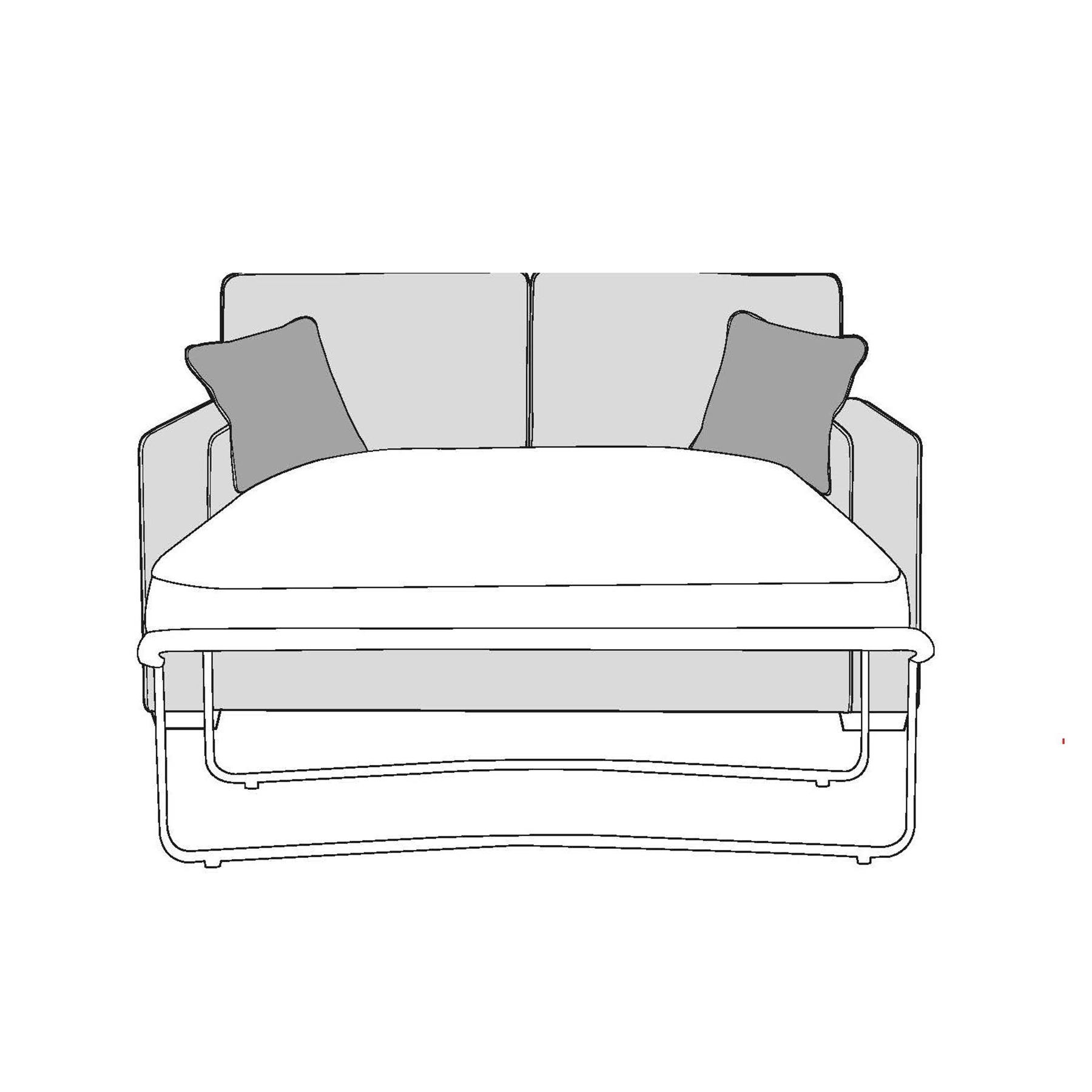 Riviera Suite - 2 Seater Sofa Bed - Standard Back