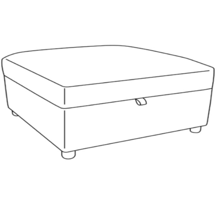 storage footstool