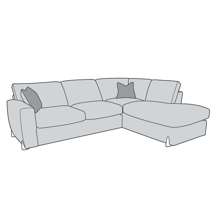 2 corner chaise - standard