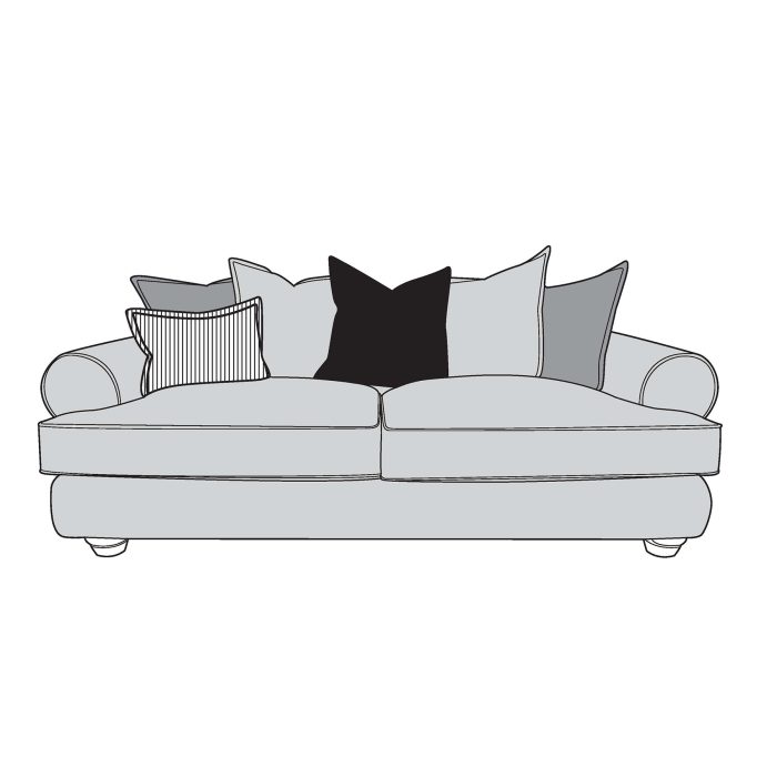 3 seater - scatter x