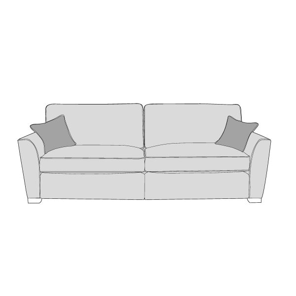 Serenity Suite - 4 Seater Sofa - Standard Back
