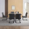 Rialto Large Grey Dining Table with 6 Chairs