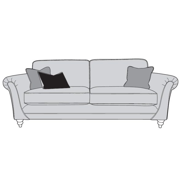 Buckingham Suite - 4 Seater Sofa