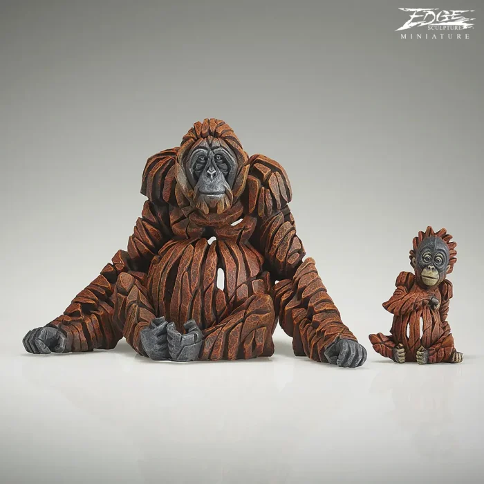 Orangutan and Baby Miniature2 Orangutan and Baby Miniature2