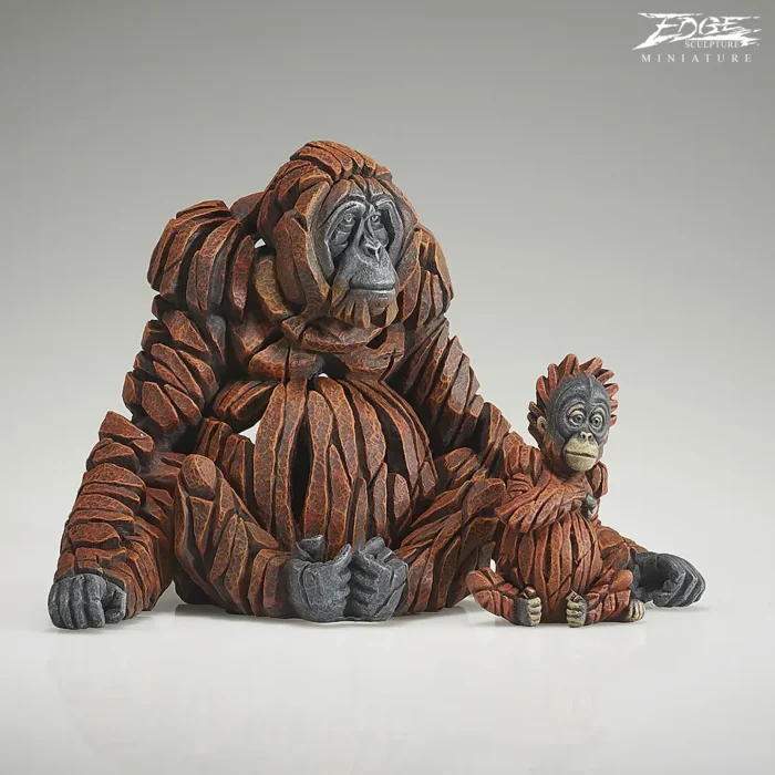 Orangutan and Baby Miniature6 Orangutan and Baby Miniature6