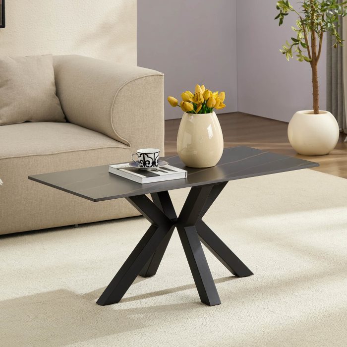 rialto coffee table - black