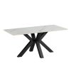 rialto coffee table - white - white background