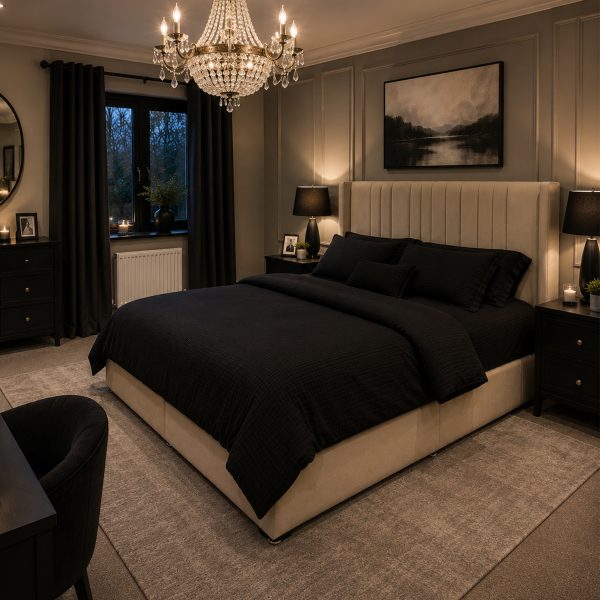 LAMONT - Luxury Fabric Bed