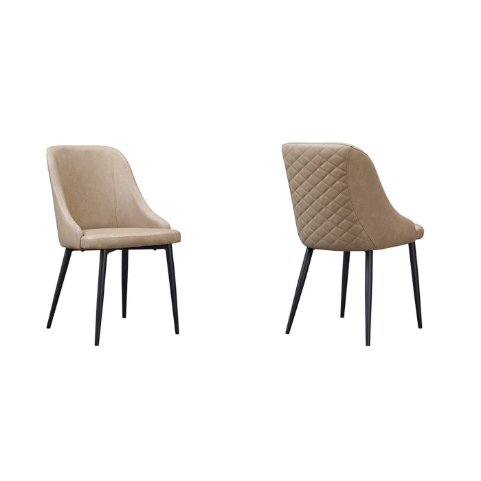 rialto taupe diamond stitch