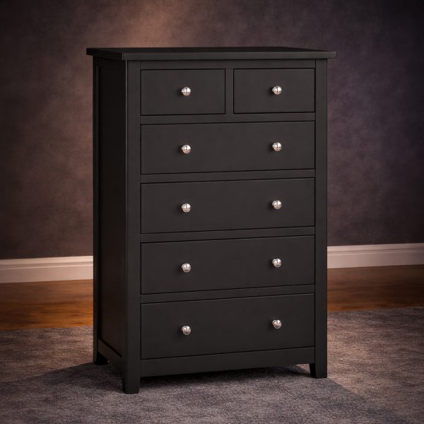 Birnham Charcoal Painted 2 Over 4 Chest