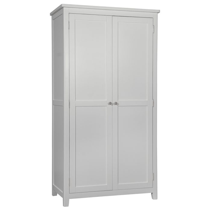 Grey 2 door wardrobe 1800x1800 Grey 2 door wardrobe 1800x1800