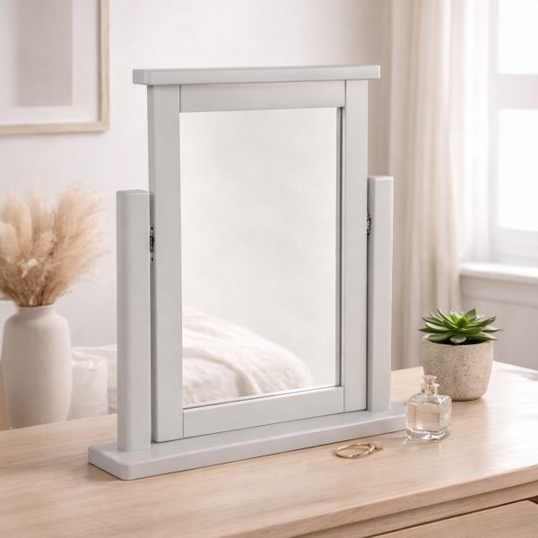 Birnham Grey Painted Dressing Table Mirror