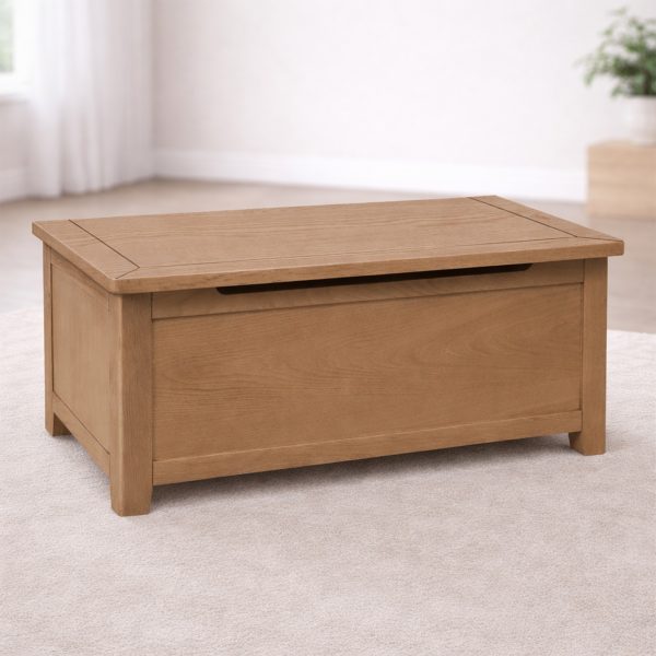 Birnham Oak Blanket Box