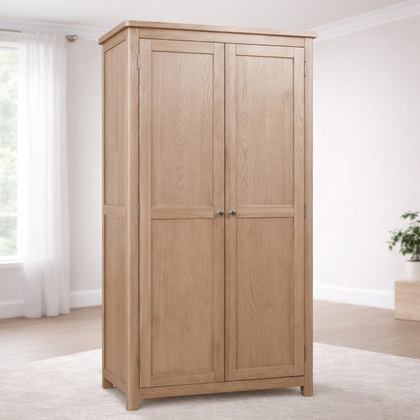Birnham Oak Full Hanging Wardrobe