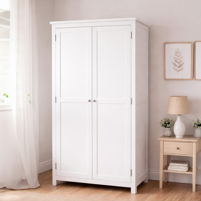 white 2 door wardrobe 1800x1800 with background