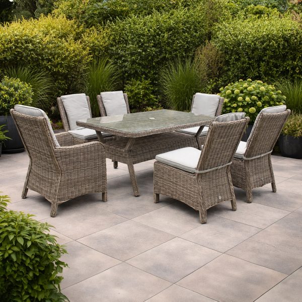 Chatsworth - 6 Seater Rectangular Dining Set