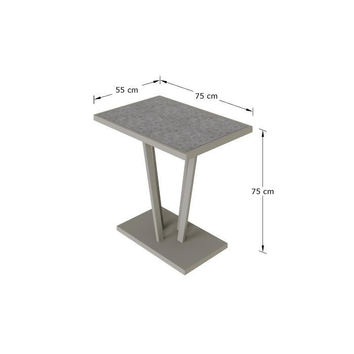 SW01-502B-SUNBED TABLE-DIMS_02 SW01-502B-SUNBED TABLE-DIMS_02