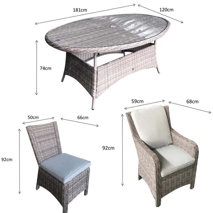 chatsworth 6 seater oval set dimensions chatsworth 6 seater oval set dimensions