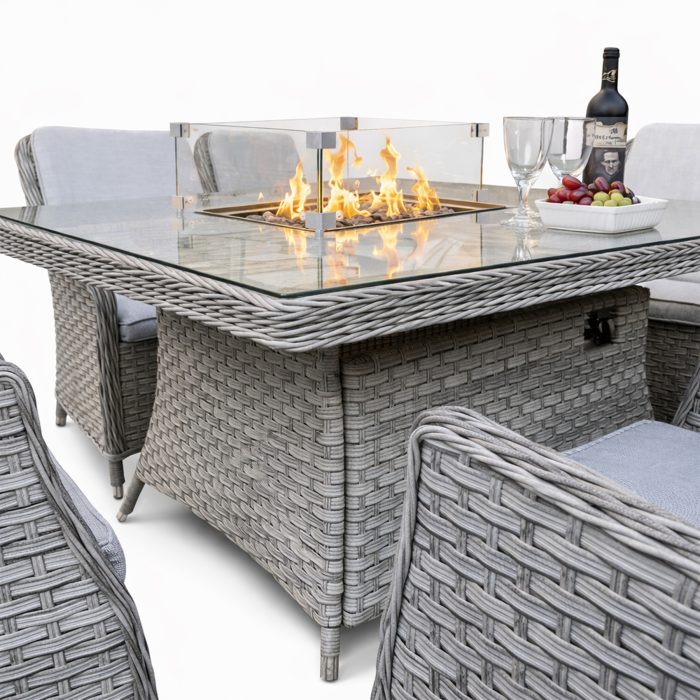 clumber rectangle gas fire pit clumber rectangle gas fire pit