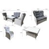 belton 4 seater set dimensions