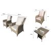 chatsworth - lounge set in natural weave dimensions