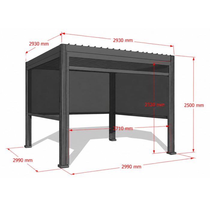 3m x 3m with dimensions x 3m x 3m with dimensions x