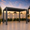 3m x 4m electirc pergola no blinds